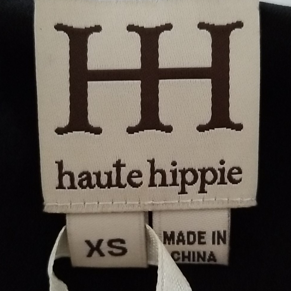 💙HP💙 Haute Hippie Smocked Waist Solid Mini Dress - Picture 16 of 16